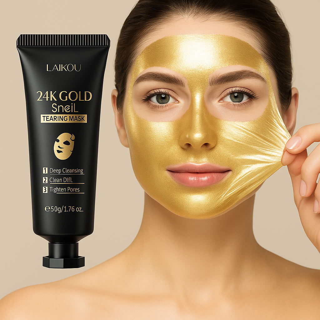 GlowLyfe-Gold Peeling Face Mask