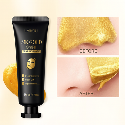 GlowLyfe-Gold Peeling Face Mask